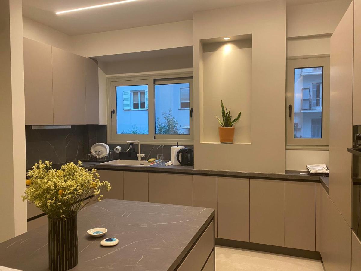 Sapfo Luxury Apartment 1 In Aten Exteriör bild